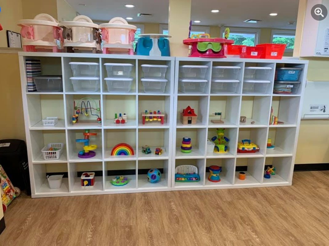 A broad array of montessori materials